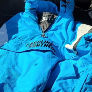 Carolina panthers starter jacket 100 yr patch